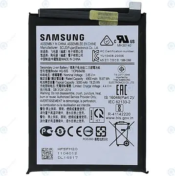 ORIGINAL BATTERY FOR SAMSUNG AO2S/A03S/A03/A14 4G A145