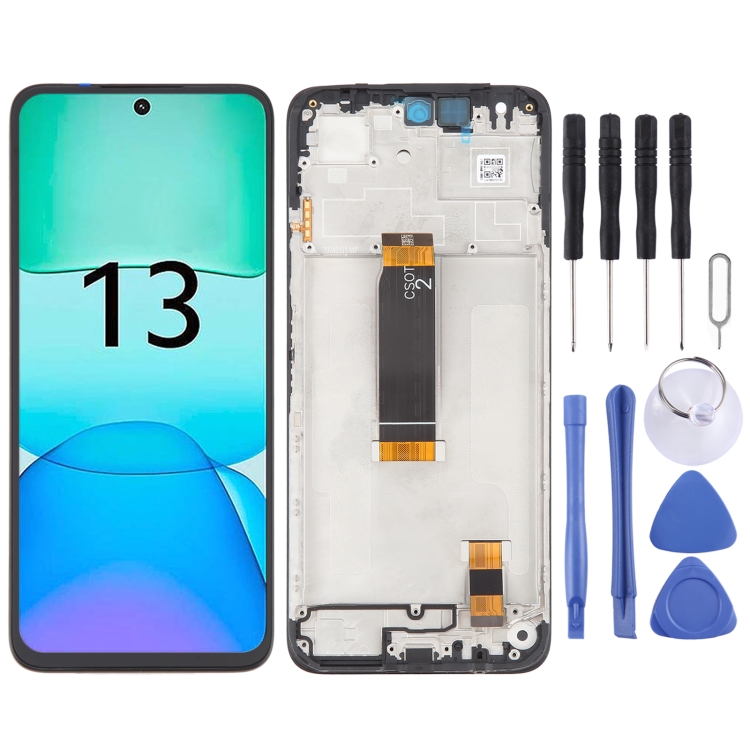 Xiaomi Redmi 13 4G/5G LCD Display + Touchscreen + Frame Black (Original)
